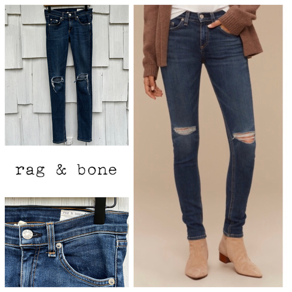 Rag & Bone Skinny Jeans in Vashon 25